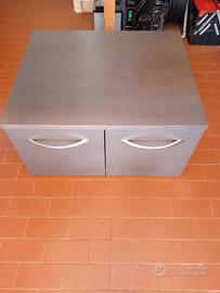 Mobiletto 2 ante e mensolone per lavabo
