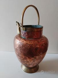 grande brocca in rame alt. 42 cm