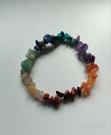 bracciale 7 chakra pietre vere
