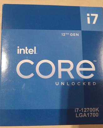 Processore INTEL i7 - 12700K