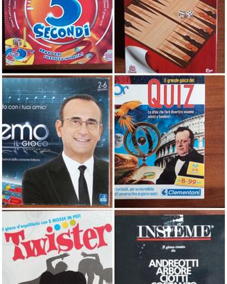Lotto giochi da tavolo 