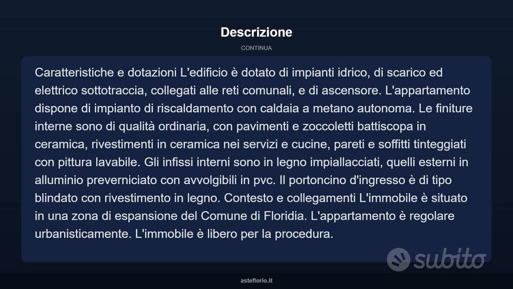 Appartamento – Floridia, Vignalonga, Siracusa - Altro