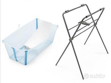 Vaschetta bagnetto Stokke Flexi bath con supporto 