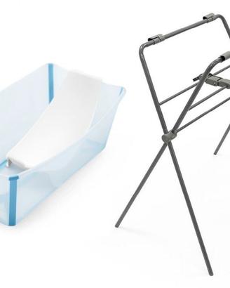 Vaschetta bagnetto Stokke Flexi bath con supporto 