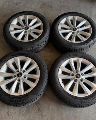 Cerchi e gomme da 16 Audi