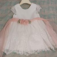 vestito cerimonia per battesimo abel & lula