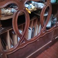 testata letto in legno 