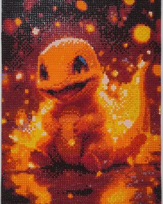 Quadro Pokémon Charmander decorazione cameretta