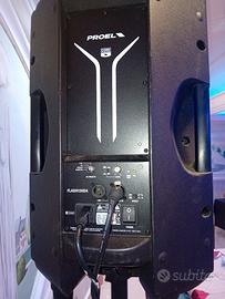 Impianto Proel completo. 