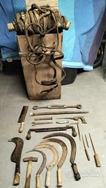 Atrezzi vintage da agricoltura