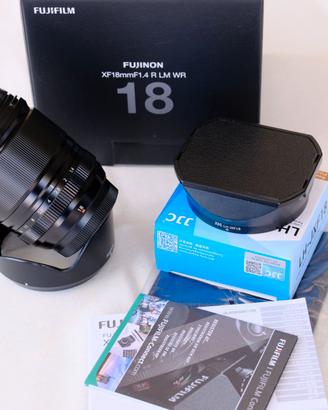 FUJIFILM FUJI FUJINON 18MM 18 1.4 F1.4 WR + JXF18