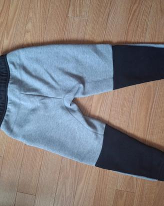 pantaloni Nike tech grigio nero 