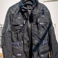 tuta da moto pantalone e giacca in cordura