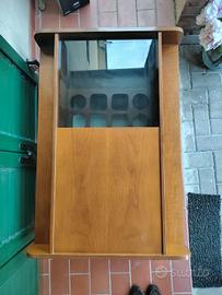 Mobile anni 80 porta bottiglie