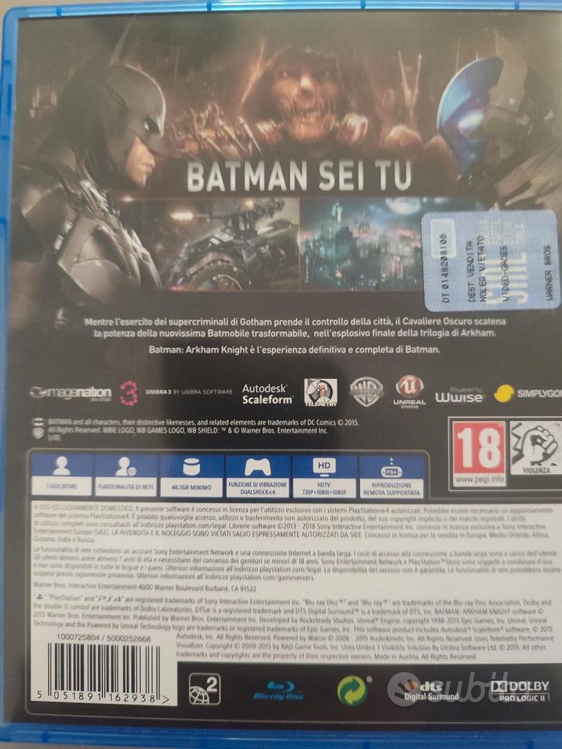 Batman Ps4 - Console e Videogiochi In vendita a Grosseto