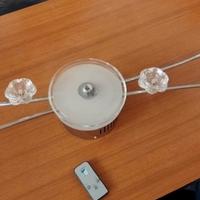 Grande lampadario moderno con telecomando