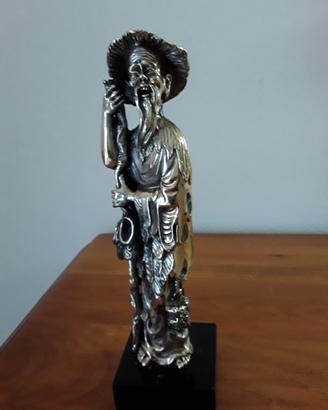 Antica Statuina Orientale in argento