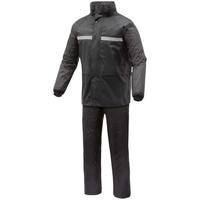 KIT GIACCA E PANTALONE TG XXL ANTIPIOGGIA NERO SEP