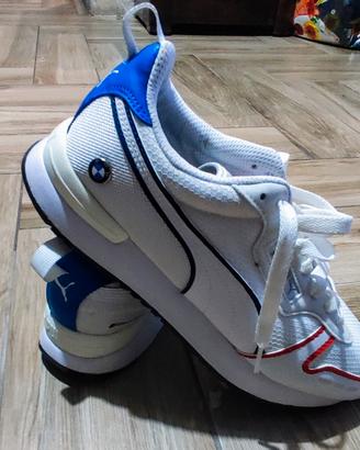 Scarpe Puma bianche edizione limitata BMW 