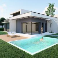 VILLA INDIPENDENTE SU PIANO UNICO, LIBERA SU 4 LAT