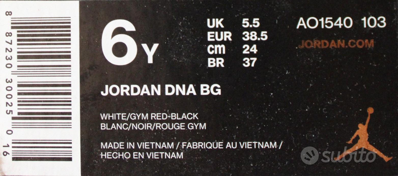 Jordan on sale dna bianche