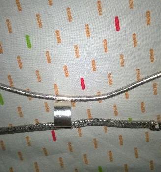 Snake in argento