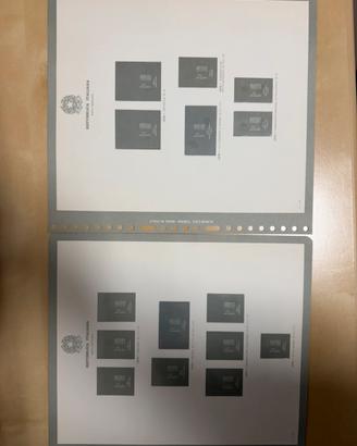 Fogli francobolli Bolaffi 1978 annata completa