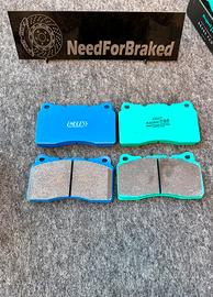 Pastiglie freno racing pinza Brembo 4 pistoncini