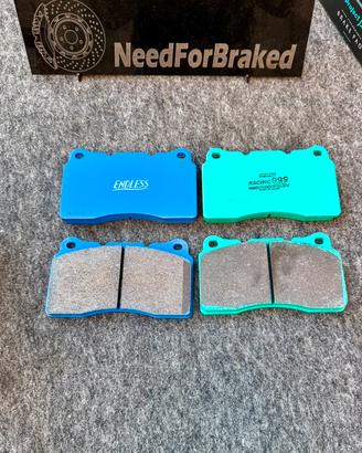 Pastiglie freno racing pinza Brembo 4 pistoncini