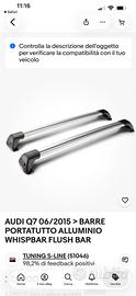 barre portatutto audi 