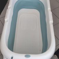 vasca da bagno pieghevole da campeggio