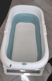 vasca da bagno pieghevole da campeggio