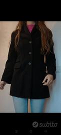 cappotto nero sisley