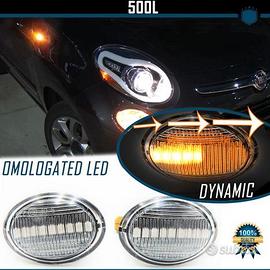 FRECCE LED Dinamiche Laterali per FIAT 500L Canbus