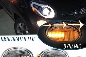 FRECCE LED Dinamiche Laterali per FIAT 500L Canbus