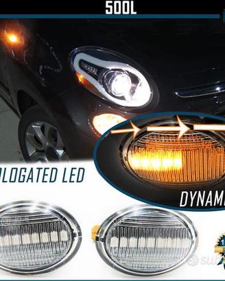 FRECCE LED Dinamiche Laterali per FIAT 500L Canbus