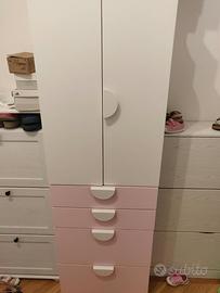Set di 3 Armadi rosa ikea