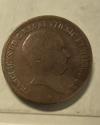 10 Tornesi 1825-Francesco I di Borbone-R.d.2 Sicil