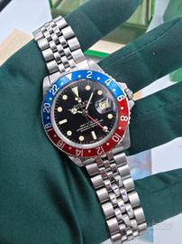 Rolex GMT Pepsi 1675 Gilt Full Set 1966