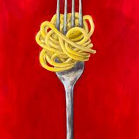 Quadro originale “Spaghetti”