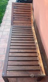 Due lettini da esterno IKEA NAMMARO