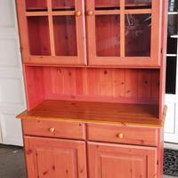 credenza rossa