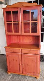 credenza rossa