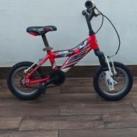 Bici bambino 12 1/2 pollici ammortizzata