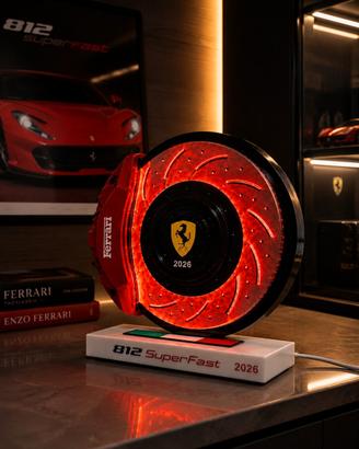 LAMPADA LED FERRARI 812 SEPERFAST 2026 - DISCO FRE