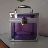 Box fashion trasparente/porta make-up