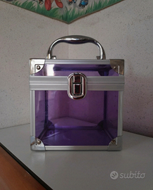 Box fashion trasparente/porta make-up