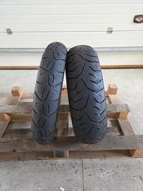 COPPIA GOMME DUNLOP 120 70 19  + 170 60 17