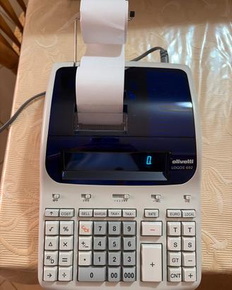 Calcolatrice scrivente professionale Olivetti