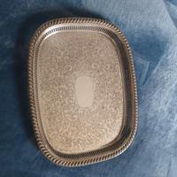 Vassoio Silver Plated